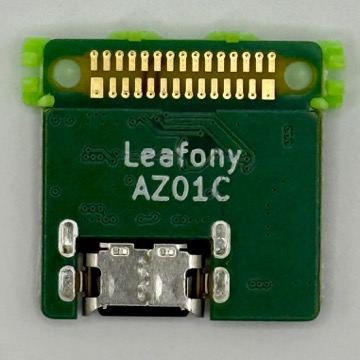 AZ01C USB-C 裏面