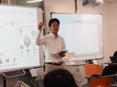 Leafonyを使った授業の様子